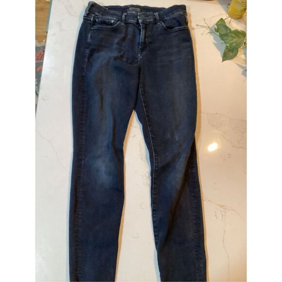 Mother The Looker Ankle Fray Jeans Sz 27 Stretch - Picture 2 of 9